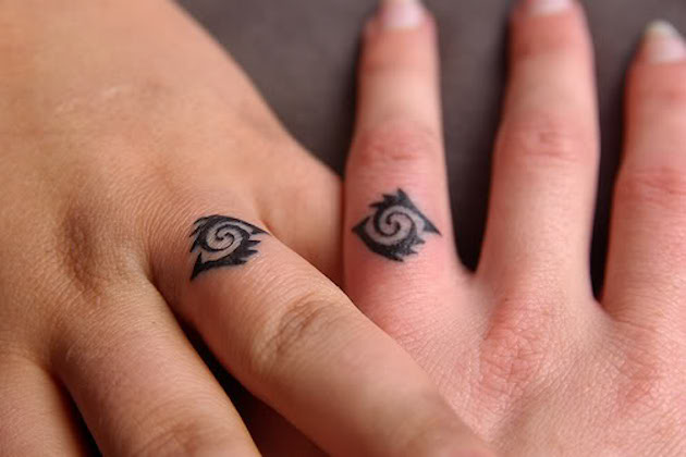 42 Wedding Ring Tattoos That Will Only Appeal To The Most Amazing Of