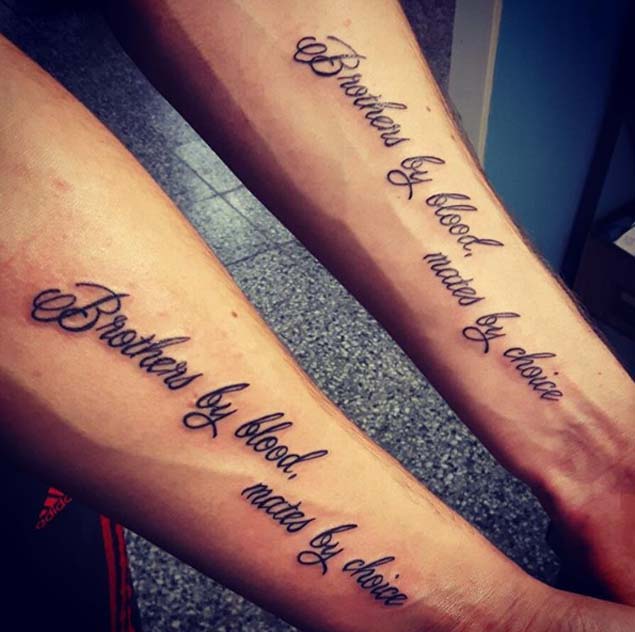 22 Awesome Sibling Tattoos for Brothers and Sisters - TattooBlend