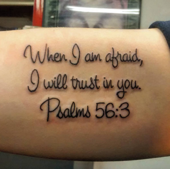 28 Uplifting Bible Verse Tattoo Designs - TattooBlend