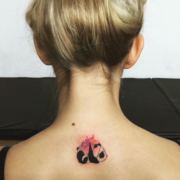 40+ Beautiful Back Neck Tattoos For Women - TattooBlend
