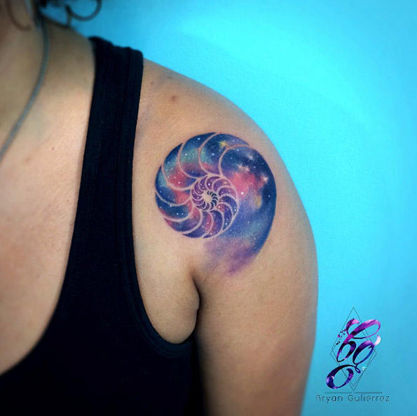 Cosmic shell by Bryan Gutierrez