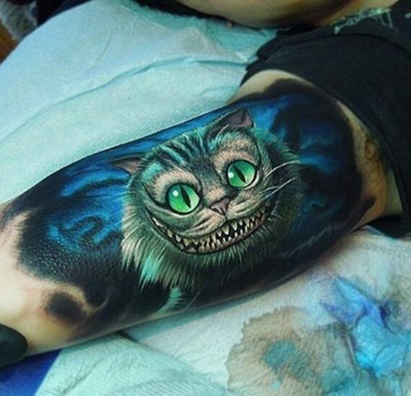 Alice in Wonderland Tattoo