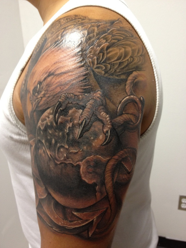 detailed-eagle-globe-anchor-marine-tattoo