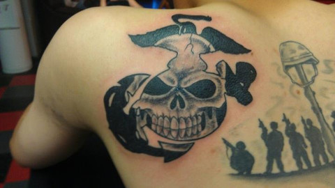 marine-corps-black-adn-white-eagle-globe-and-anchor-skull-chest-tattoo-32064_large