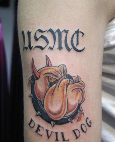 Devil Dog Ink: 104 Insanely Dope Marine Corps Tattoos - TattooBlend