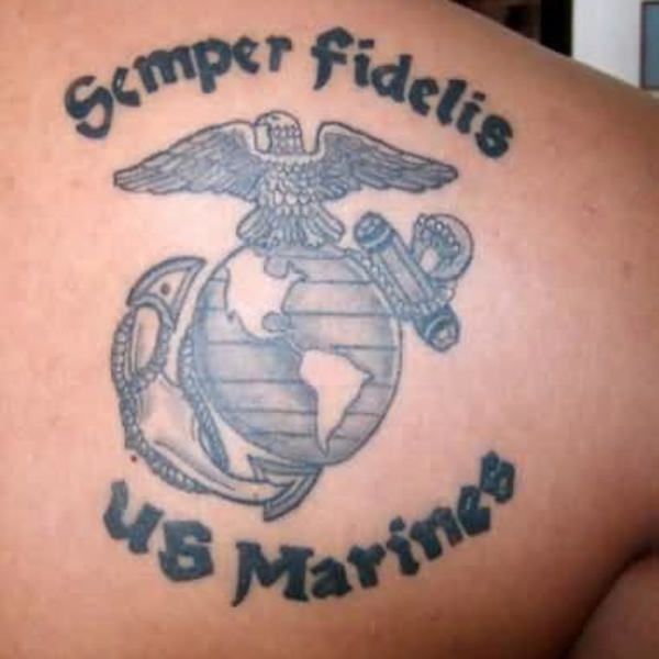 Devil Dog Ink: 104 Insanely Dope Marine Corps Tattoos - TattooBlend