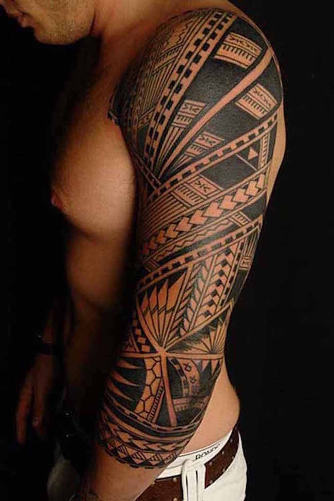 37 Tribal Arm Tattoos That Don't Suck - TattooBlend