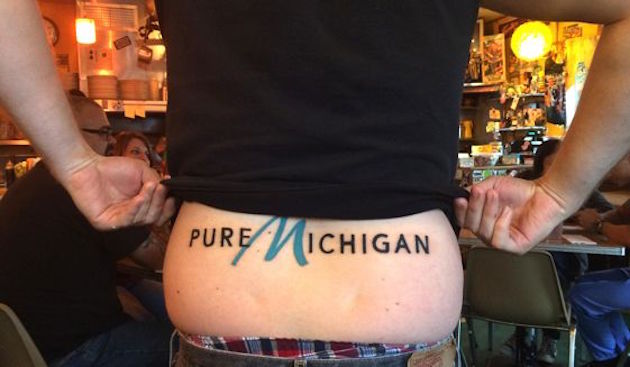 Pure Michigan Tattoo