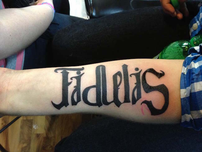 Semper-Fidelis-ambigram-tattoo