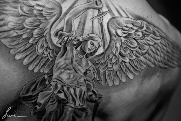 43 Heavenly Angel Tattoo Designs - TattooBlend