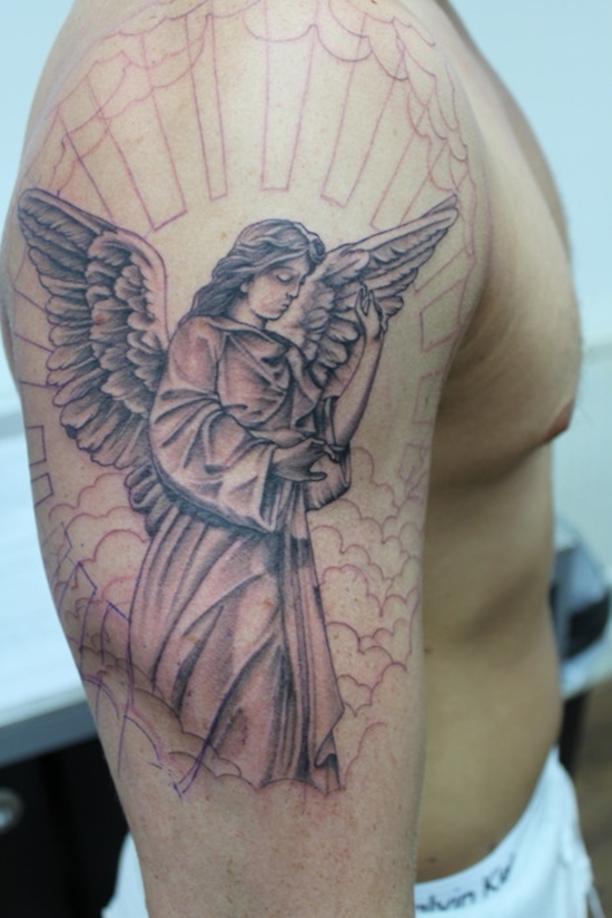 angel-tattoo-arm