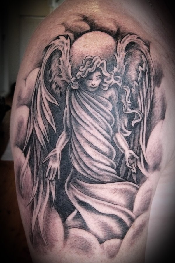 angel-tattoo-on-shoulder
