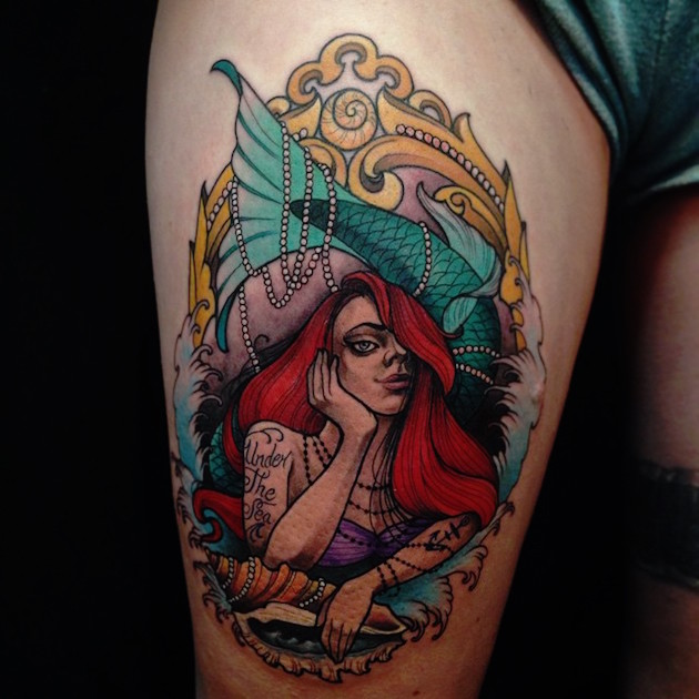 areil-emo-little-mermaid-tattoo