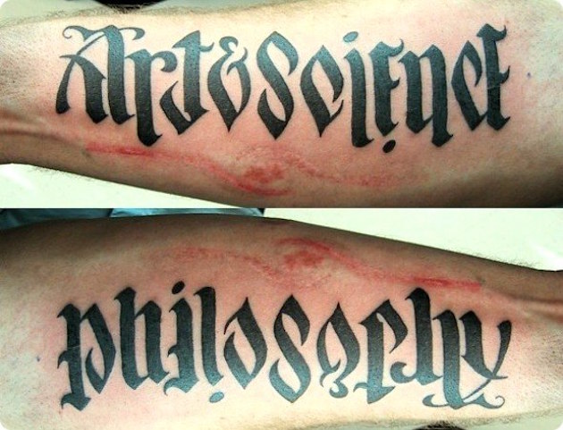 art-science-ambigram-tattoo