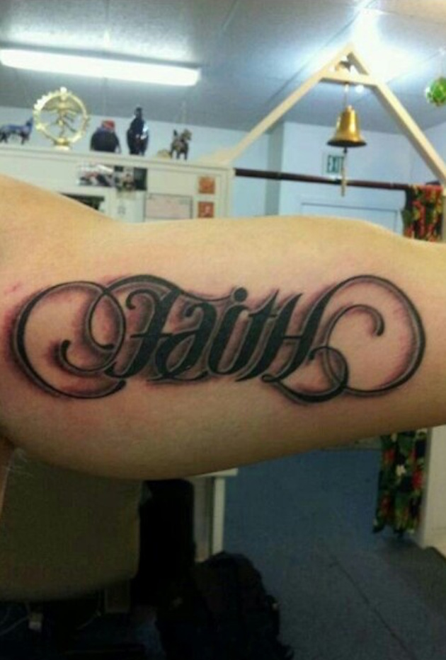 awesome-faith-ambigram-tattoo