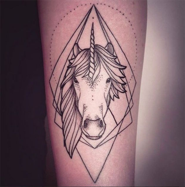 53 Best Unicorn Tattoo Designs For Women - TattooBlend