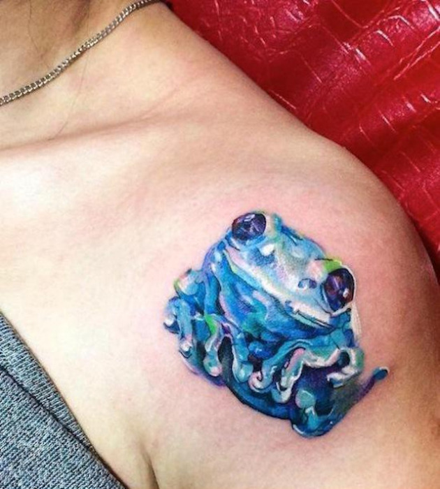 blue-frog-tattoo