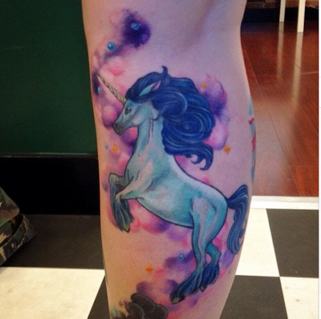 blue-girly-unicorn-tattoo