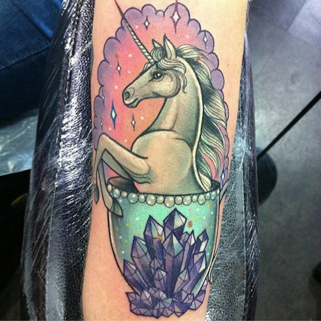 caldron-pastel-unicorn-tattoo