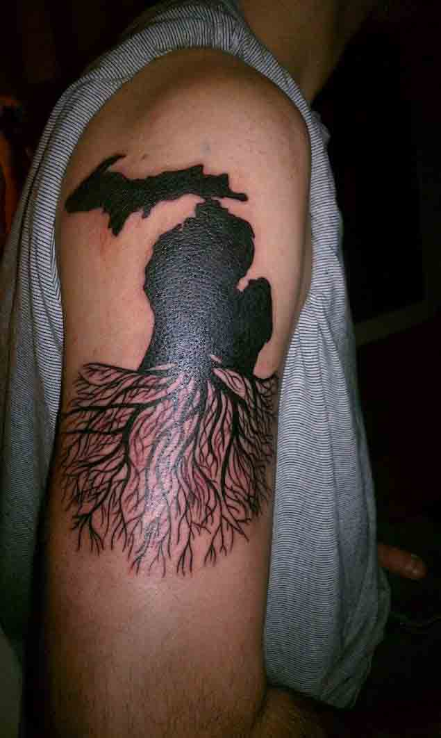 Michigan Roots Tattoo