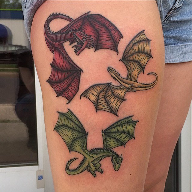 dragons-game-of-thrones-tattoo