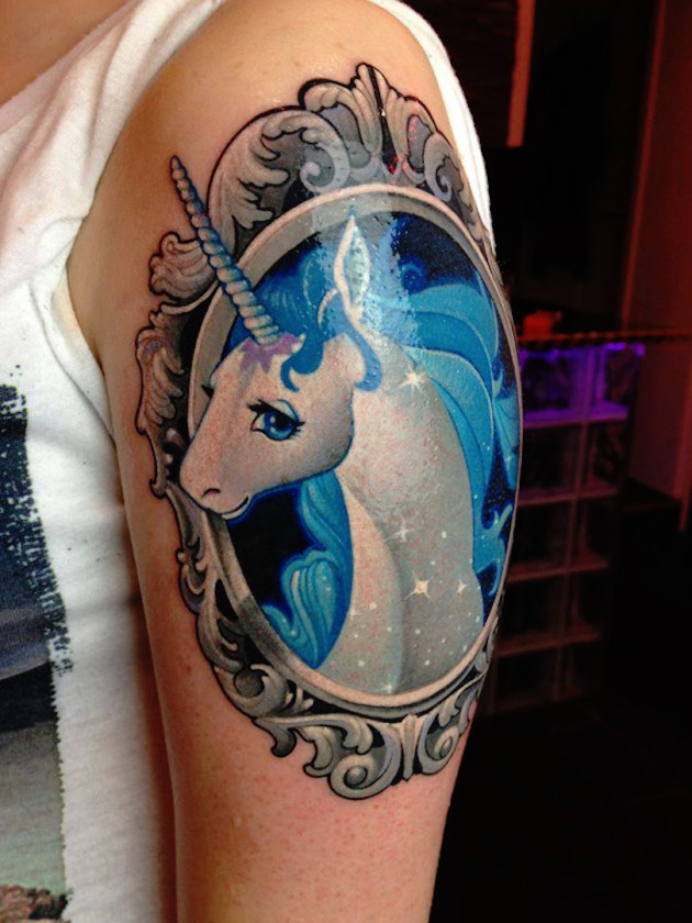 framed-magical-unicorn-tattoo