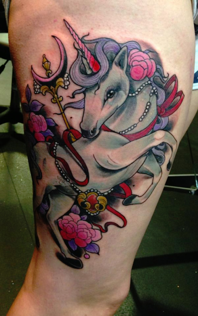 girly-unicorn-tattoo