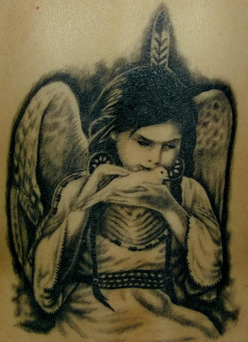 indian-angel-tattoo