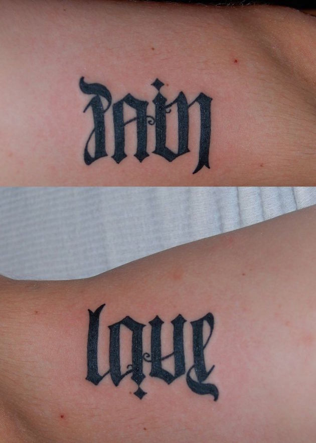 love-ambigram-tattoo