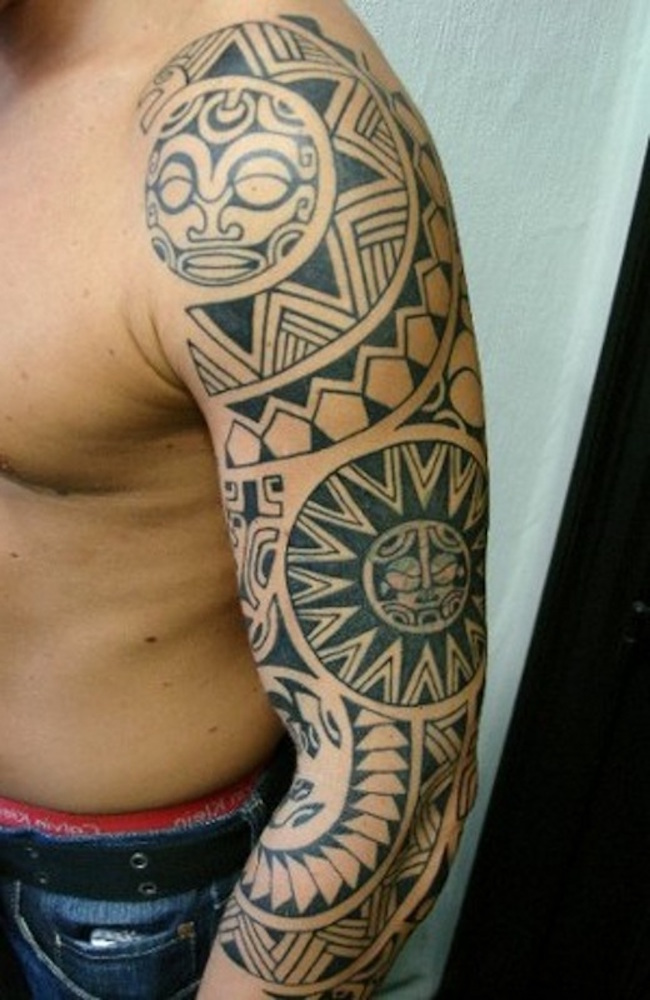 37 Tribal Arm Tattoos That Don't Suck - TattooBlend