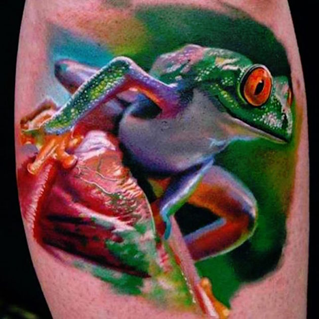 real-frog-tattoo