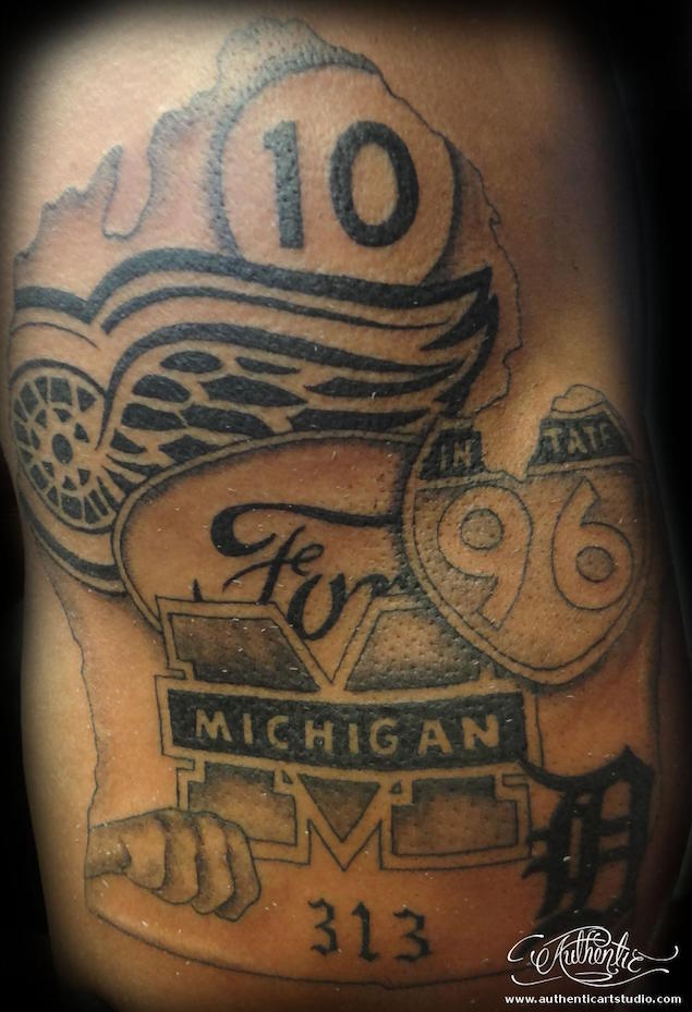 Made in Michigan tattoo