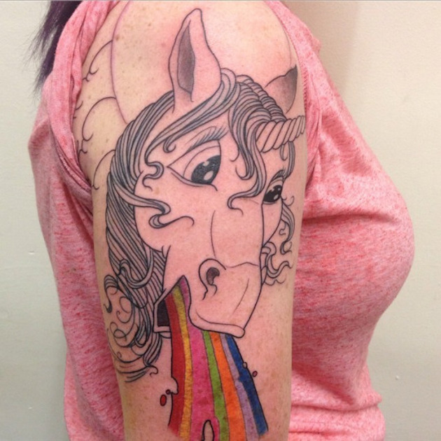 unicorn-rainbow-tattoo