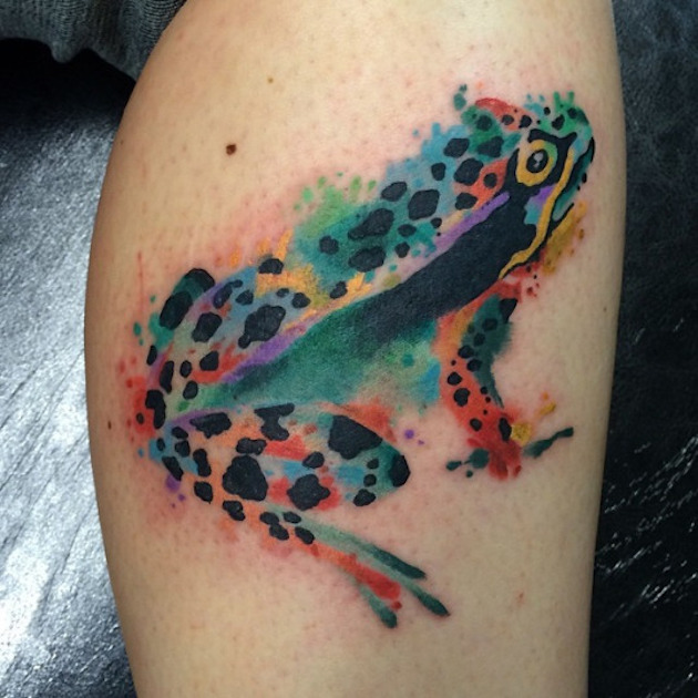 watercolor-frog-tattoo