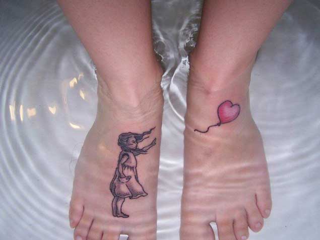 Creative Foot Tattoo