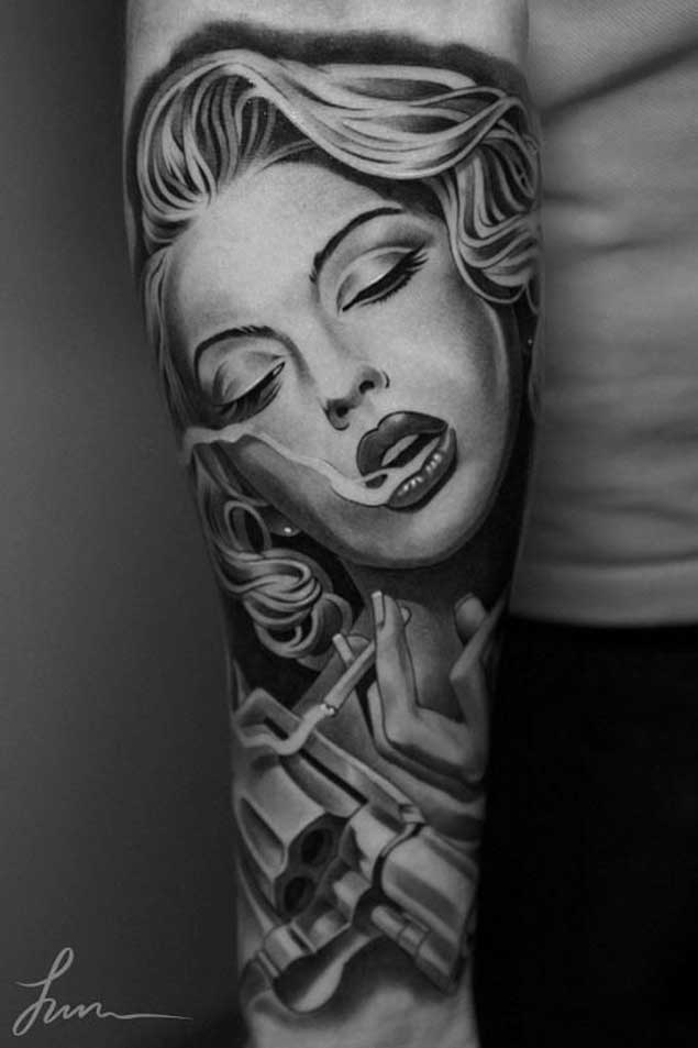 Best Marilyn Monroe Tattoo