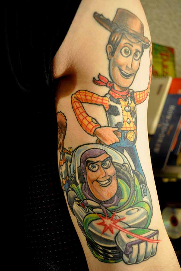 Buzz & Woody Tattoo