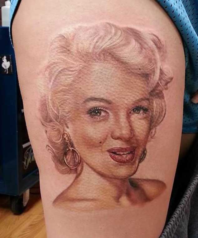 Best Marilyn Monroe Tattoo