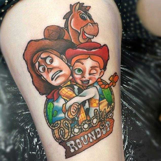 Great Toy Story Tattoo