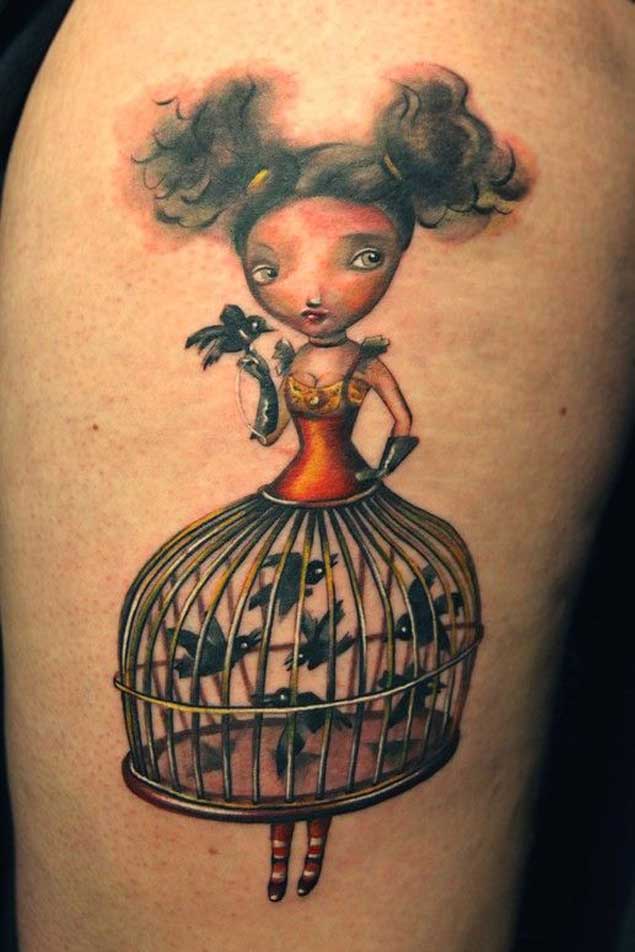 47 delightful bird cage tattoos that will absolutely make 47 delightful bird cage tattoos that will absolutely make