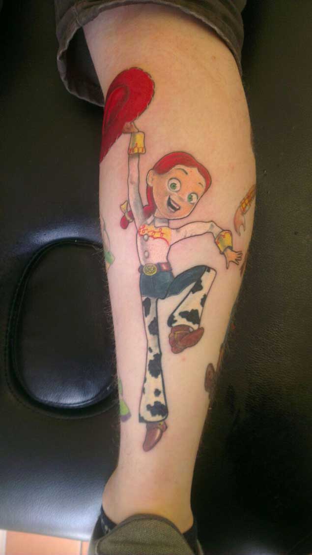 Cowgirl Toy Story Tattoo