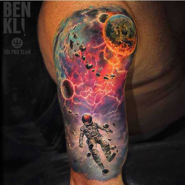 Amazing Space Tattoo