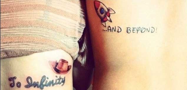 To Infinity and Beyond Tattoo