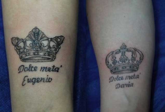 40 King Queen Tattoos That Will Instantly Make Your Relationship