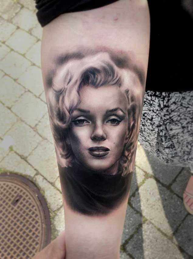 Perfect Marilyn Monroe Tattoo