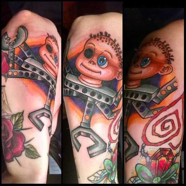 Scary Toy Story Tattoo