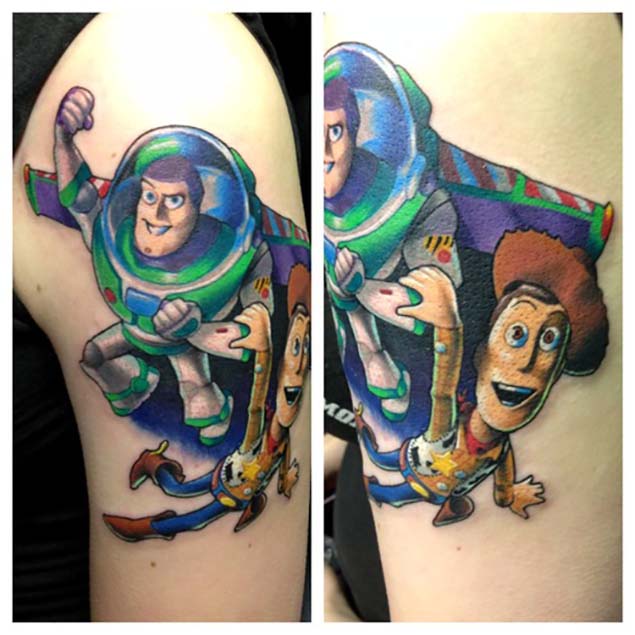 Buzz Toy Story Tattoo