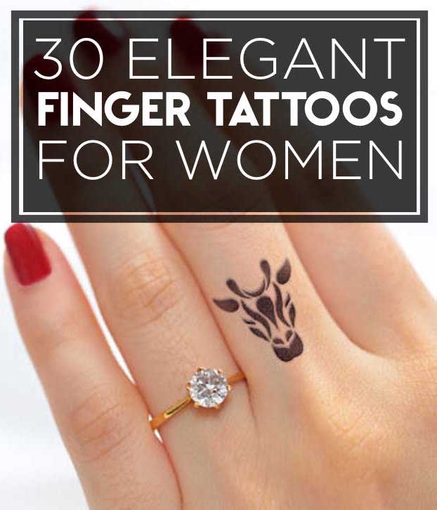 30 Elegant Finger Tattoos For Women | TATTOOBLEND