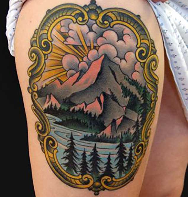 Amazing Nature Tattoo