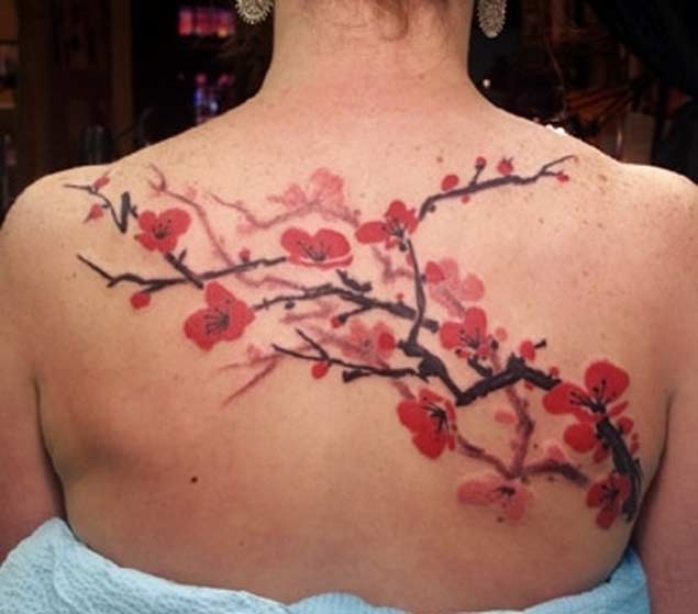 back-cherry-blossom-tattoo